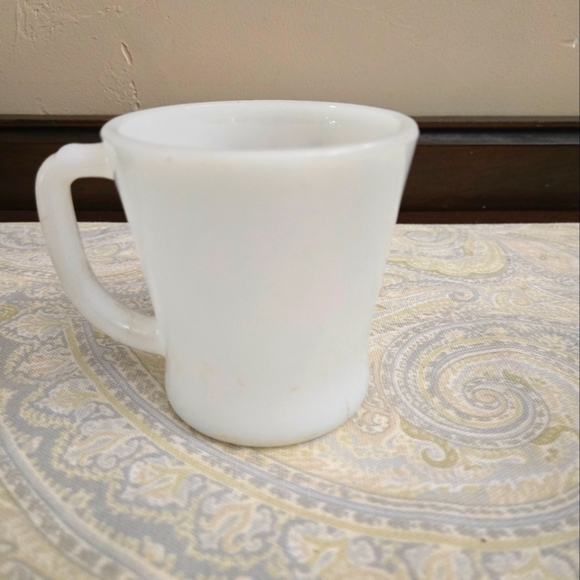 VTG Fire King Mallard Duck Game Birds Milk Glass Coffee Tea Mug Cup - Picture 2 of 3